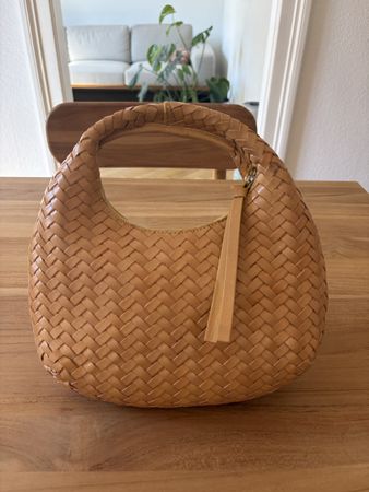 Handtasche Leder gelb & other Stories guter Zustand