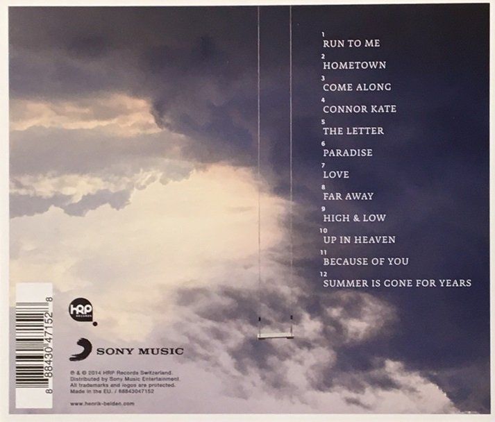 CD: Henrik Belden - Head over heals – Usato da Grüningen venduto da azulgris 1