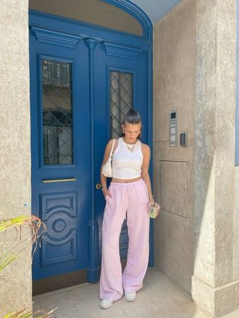 4 Stoffhosen FlaredLegs & Kopenhagen Style Gr.M Set