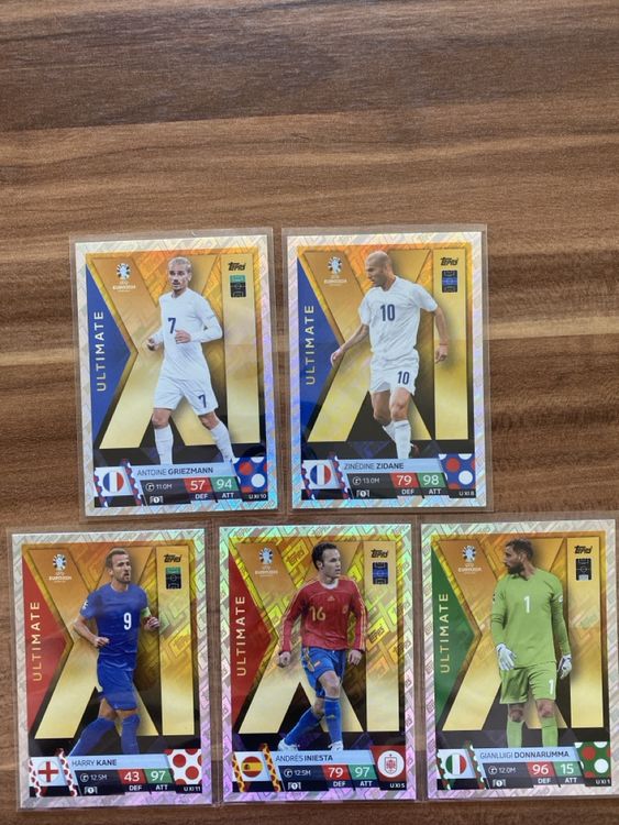 Ultimate XI Match Attax 5 Karten (Neu (gemäss Beschreibung)) in ...