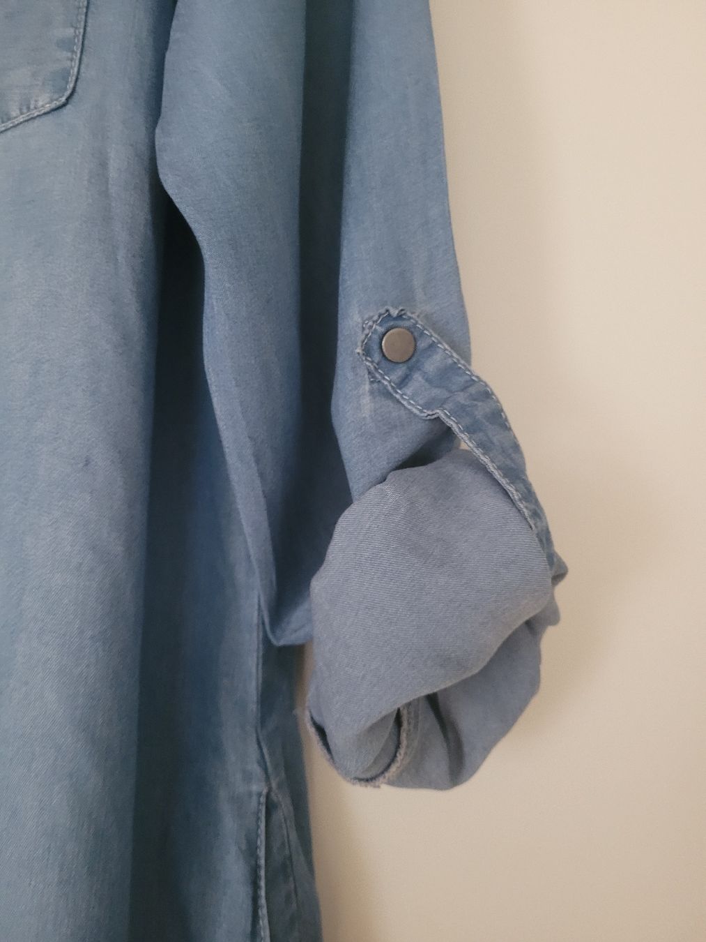 Vero Moda Camicette: Vero Moda Longbluse in Jeansoptik, hellblau, Gr. XL – Usato da Büren NW venduto da nie_k6382 2