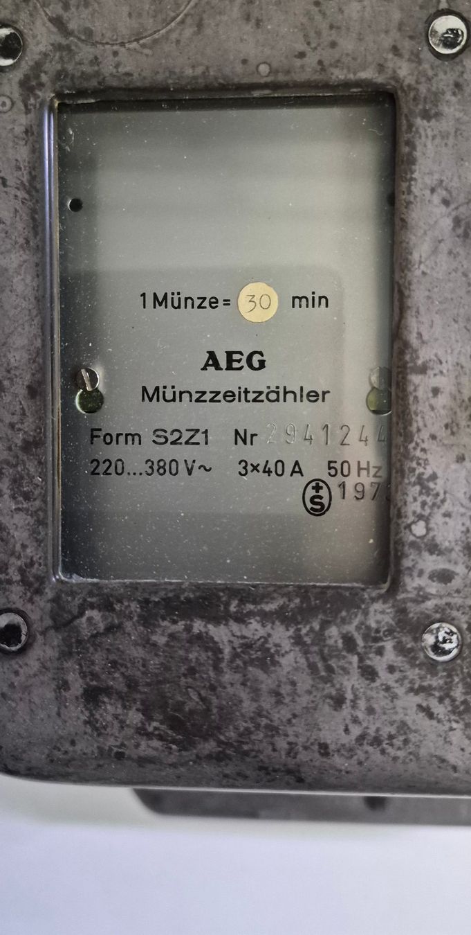Lavatrici: Münzzähler für Waschmaschine – Usato da Hildisrieden venduto da Ansimoff 2