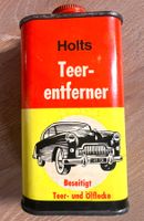 alte Blechflasche Blechdose "Holts Teerentferner" Oldtimer