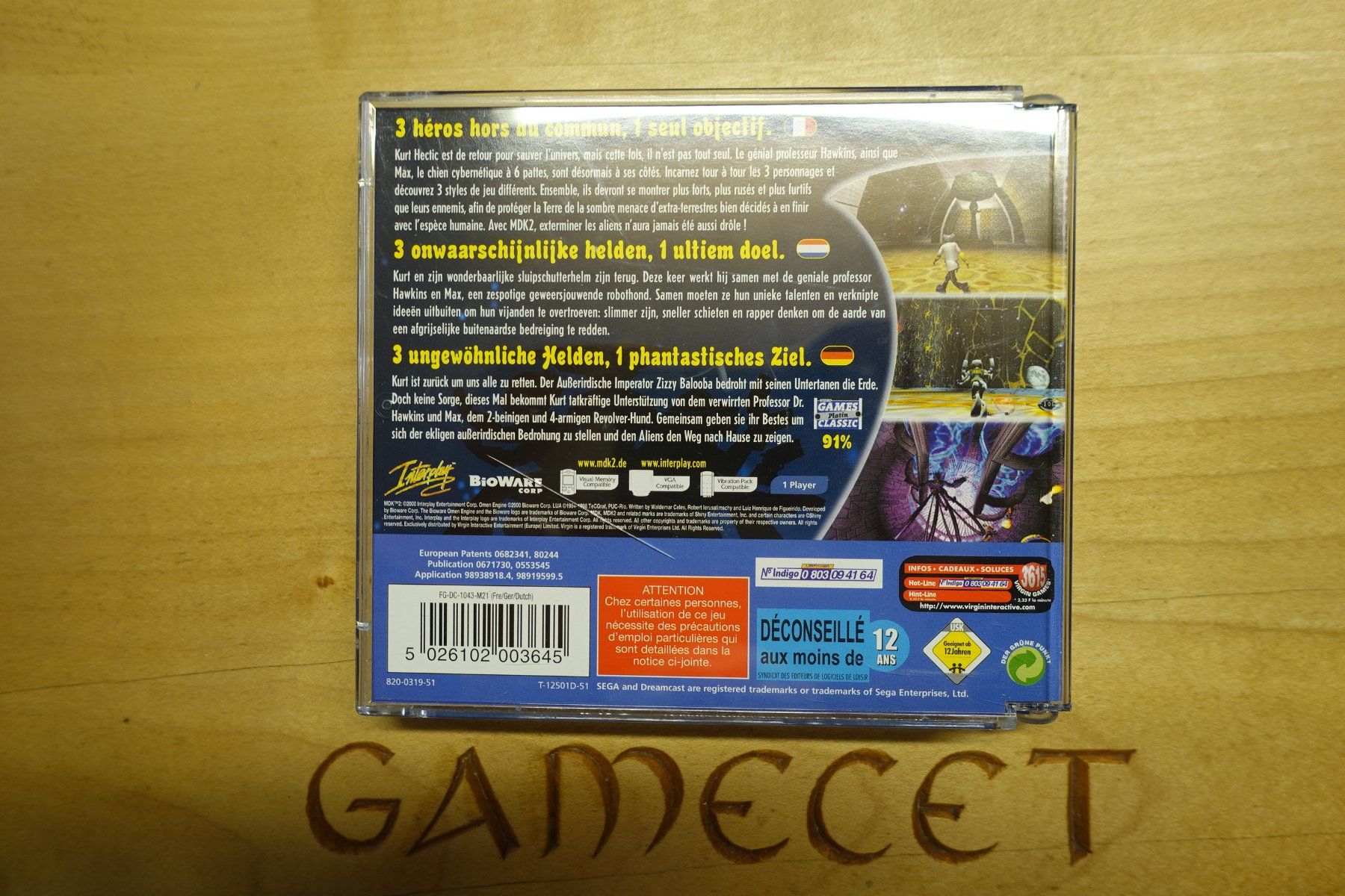Sega Giochi: MDK 2 – Usato da Steinach venduto da Gamecet 2