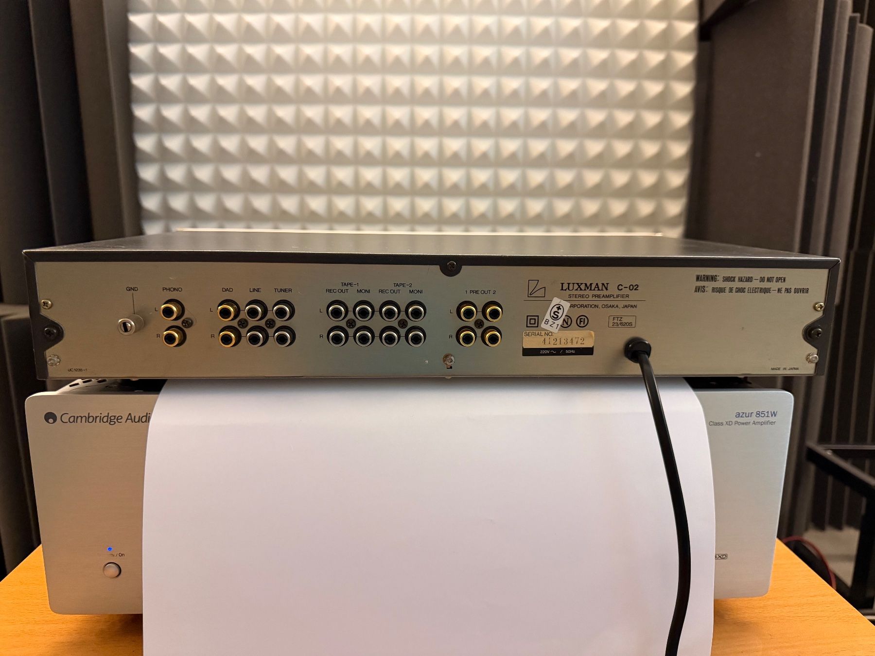 Luxman Amplificateurs: Luxman C-02 Phono MM und MC – D'occasion à Plan-Les-Ouates par Shocc 3