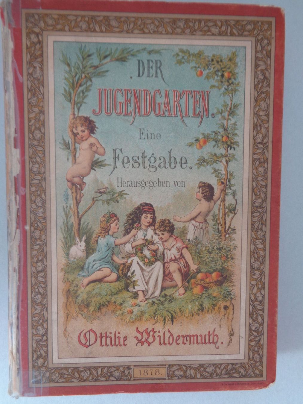 Libri: Der Jugendgarten Ottilie Wildermuth 1878 – Usato da Chur venduto da omonia