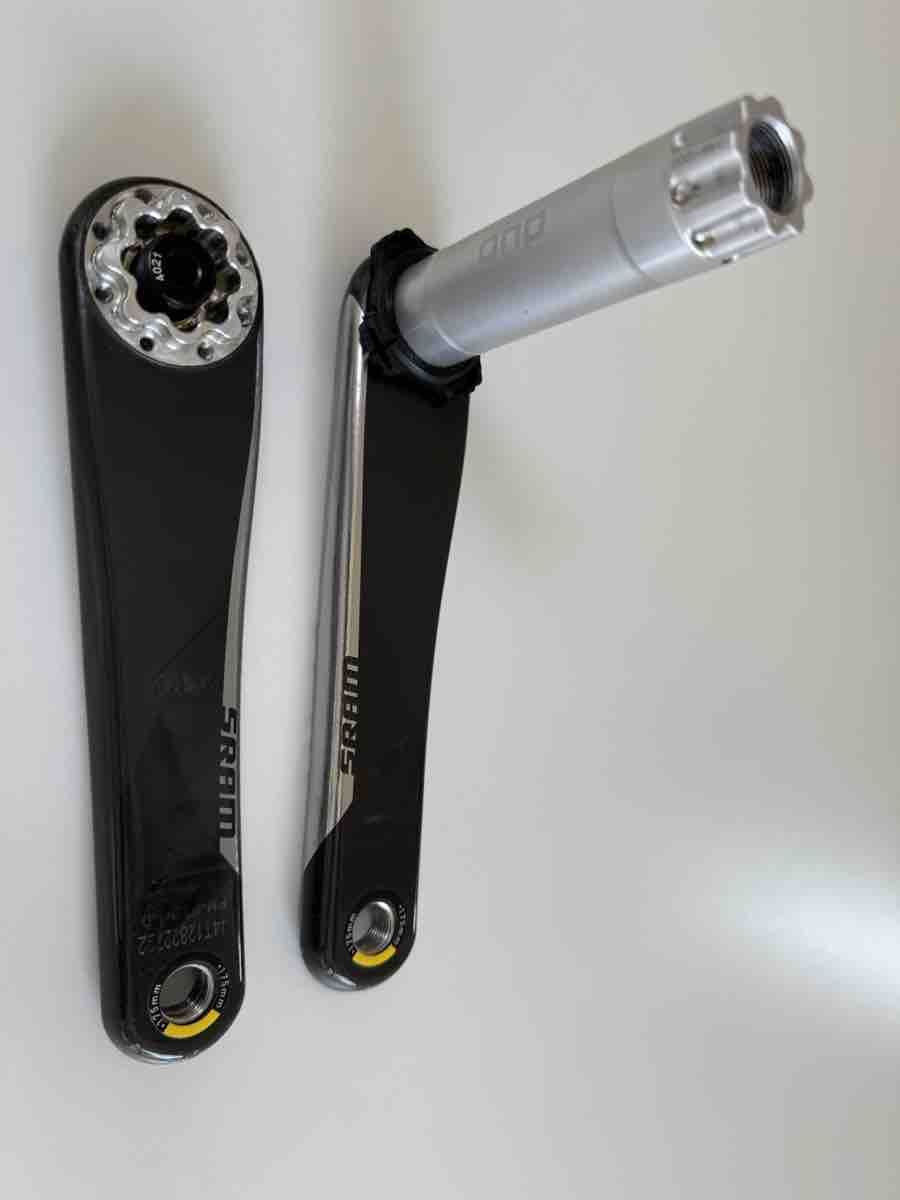 Sram Pezzi di ricambio: SRAM Red Carbon Kurbeln – Usato da Schaffhausen venduto da Dolph123 1