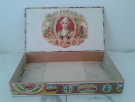 schönes altes original Zigarrenkistchen "DE HUIFKAR"