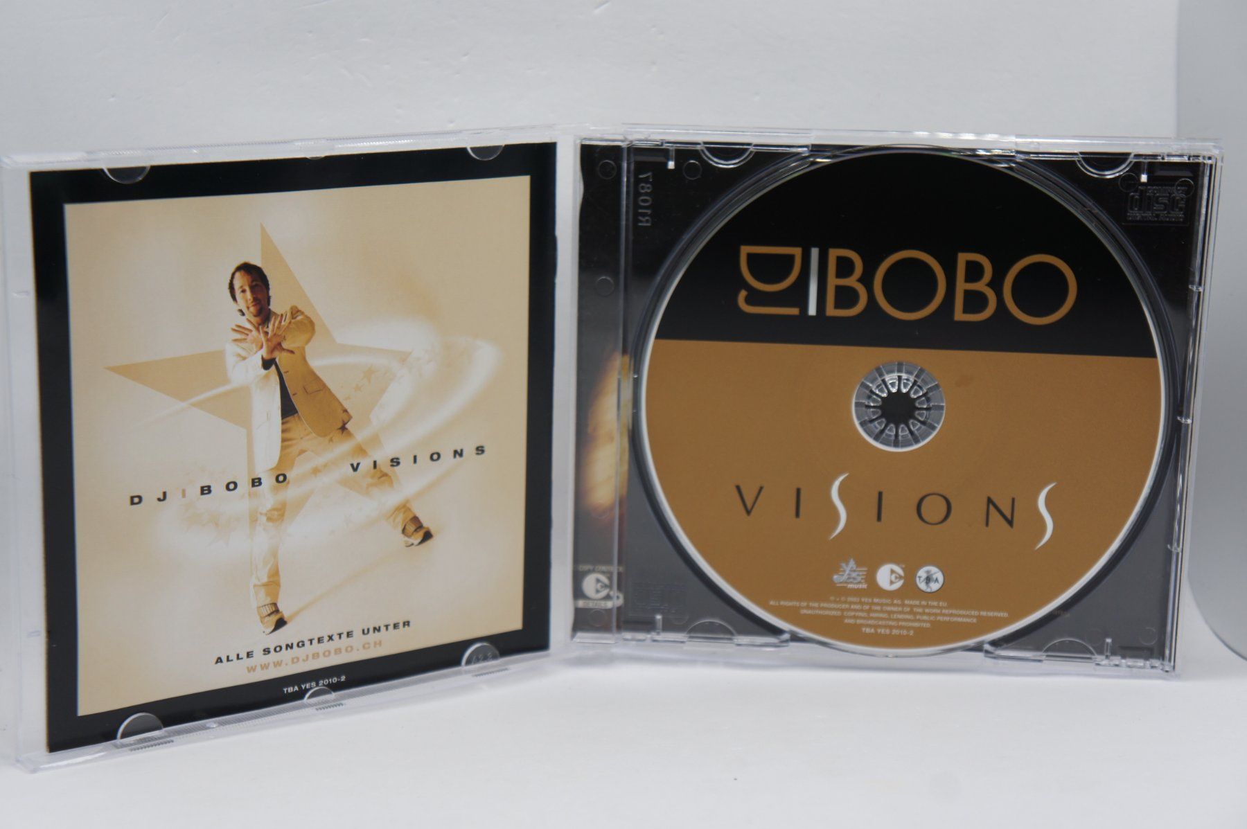 CD: CD DJ BoBo – Visions – Usato da Ernetschwil venduto da luisvonerni 2