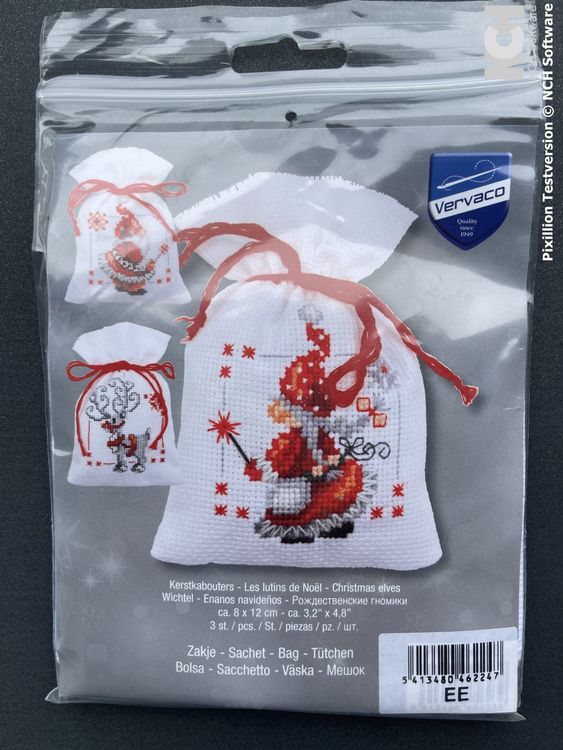 Kreuzstich-Set „Unicorn Poop“ Mit Stickrahmen – Kreatives Nähset Für Erwachsene