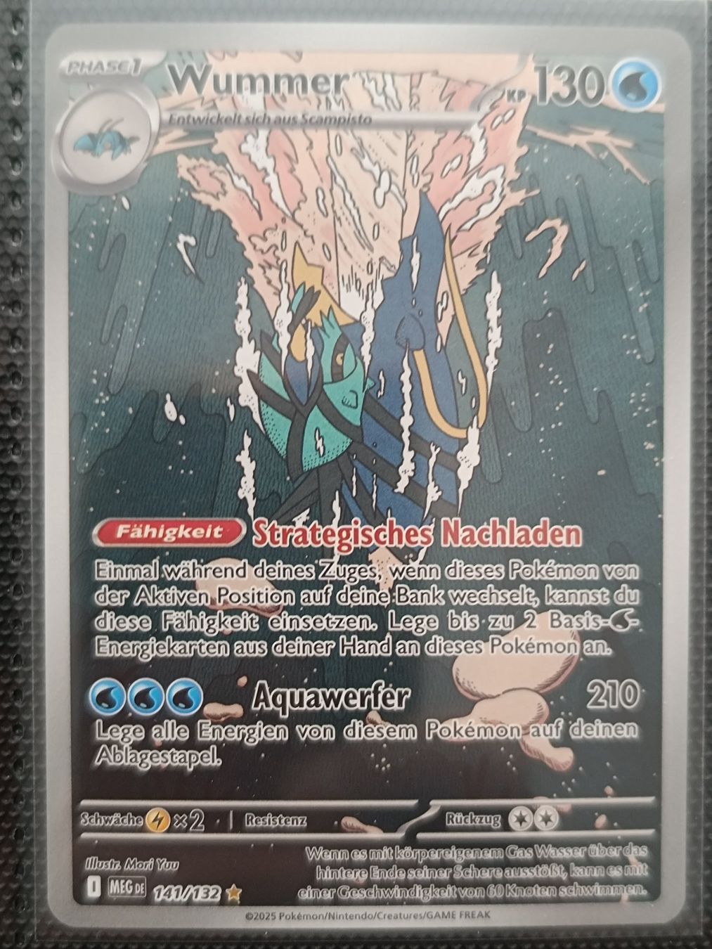 Pokémon Sammelbilder & Trading cards: Wummer 141/132 – IR – NM – Mega Evolution – Gebraucht aus Grenchen von Ditzo