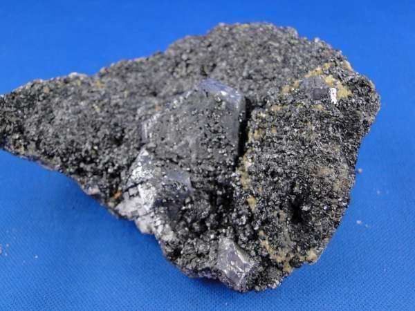 Minerali & Pietre curative: Galena mit Sphalerit und Siderit – Usato da Schinznach Bad venduto da Demerald 3
