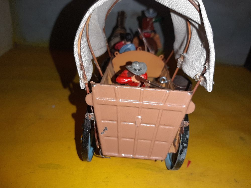 chariot western Elastolin 3