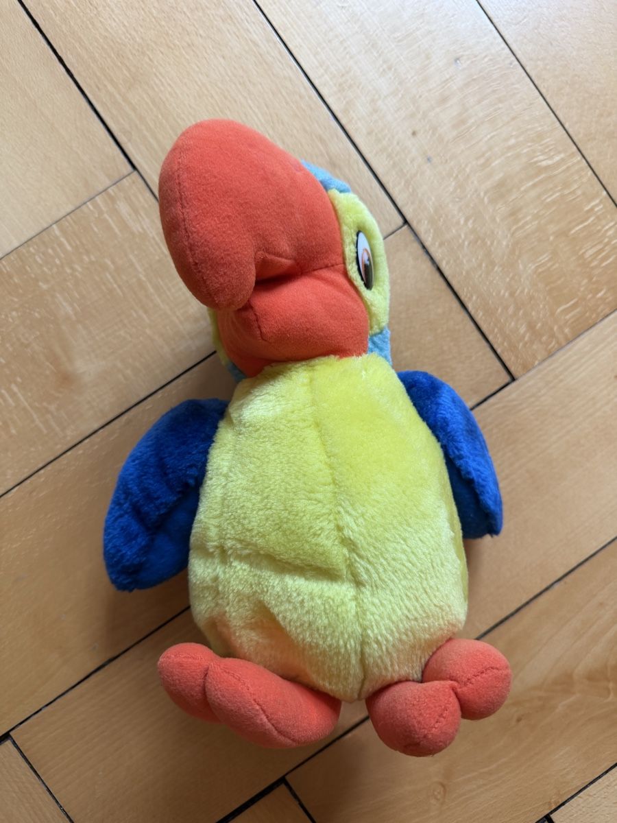 Jouets: Peluche perroquet multicolore – D'occasion à Vevey par Matx 2