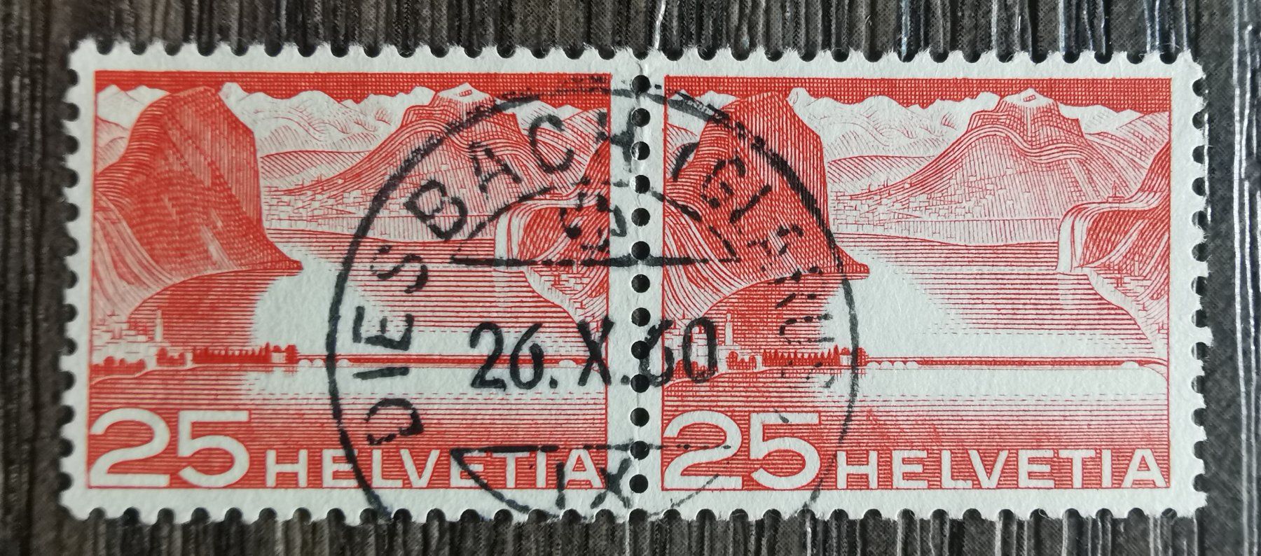 Alle Briefmarken: TR103 Timbre Suisse Oblitere 1960 – Gebraucht aus Cousset von Patrick_Collections