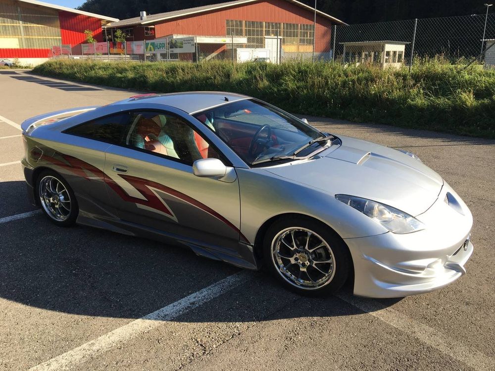 Toyota Automobili: Toyota Celica VVT-i  Tuning Car - Lambo-Style-Doors ab MFK – Usato da Schaffhausen venduto da Wheezel08