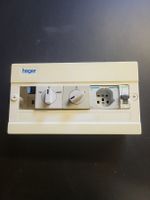 Hager AP Verteiler mit div. Einbauten