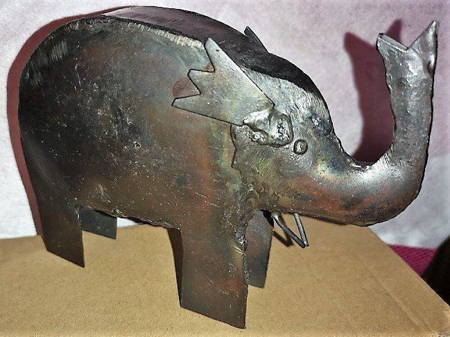 Statuette: Elefant Metall – Nuovo (secondo la descrizione) da Lutzenberg venduto da Pinschi01