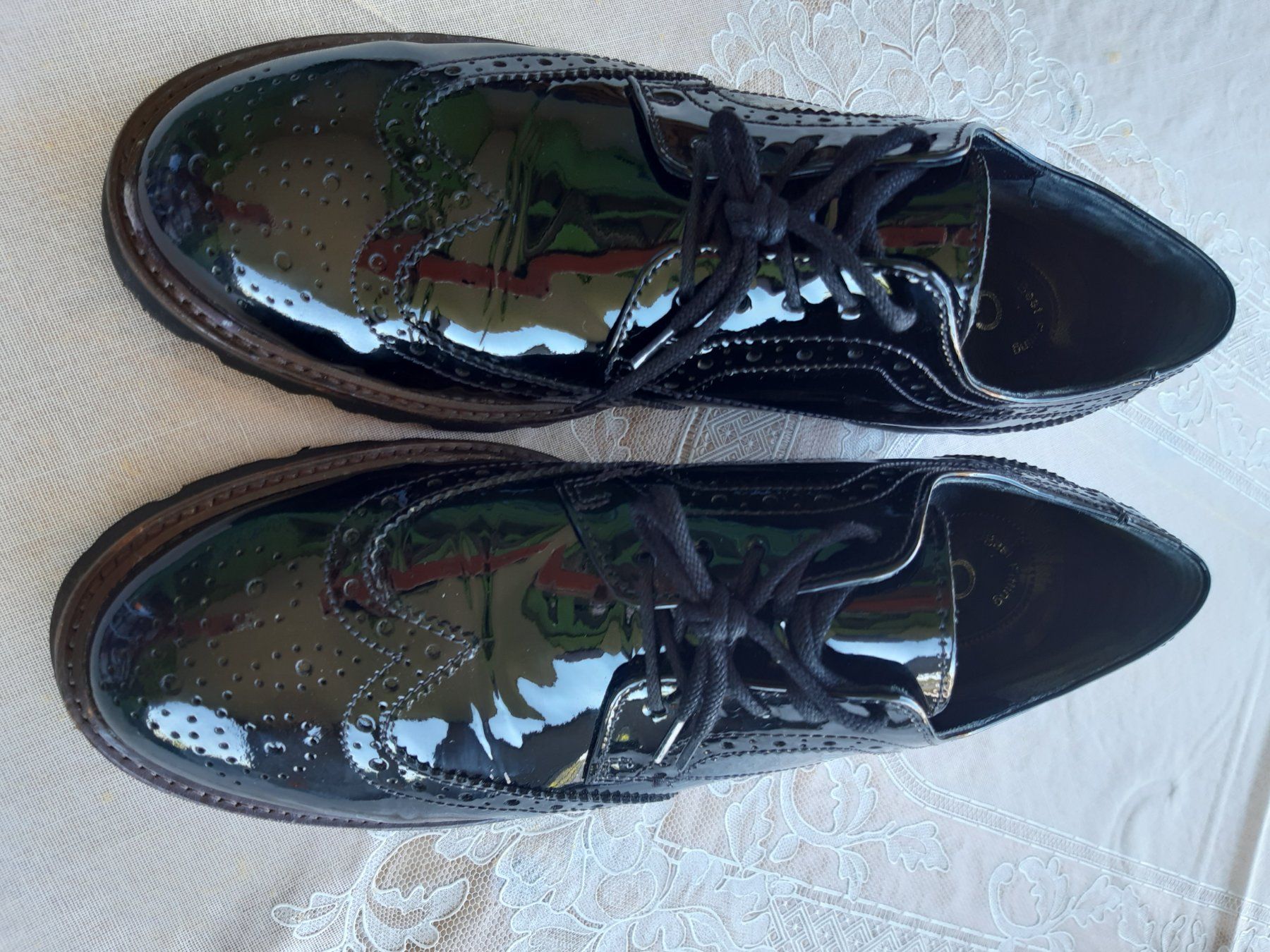 Gabor Scarpe da donna: Leder Lackschuhe, neu – Nuovo (secondo la descrizione) da St. Gallen venduto da Potala62 1