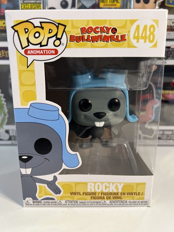 Funko Pop! Rocky & Bullwinkle: Flying Rocky - Statuetta In Vinile Collezionabile