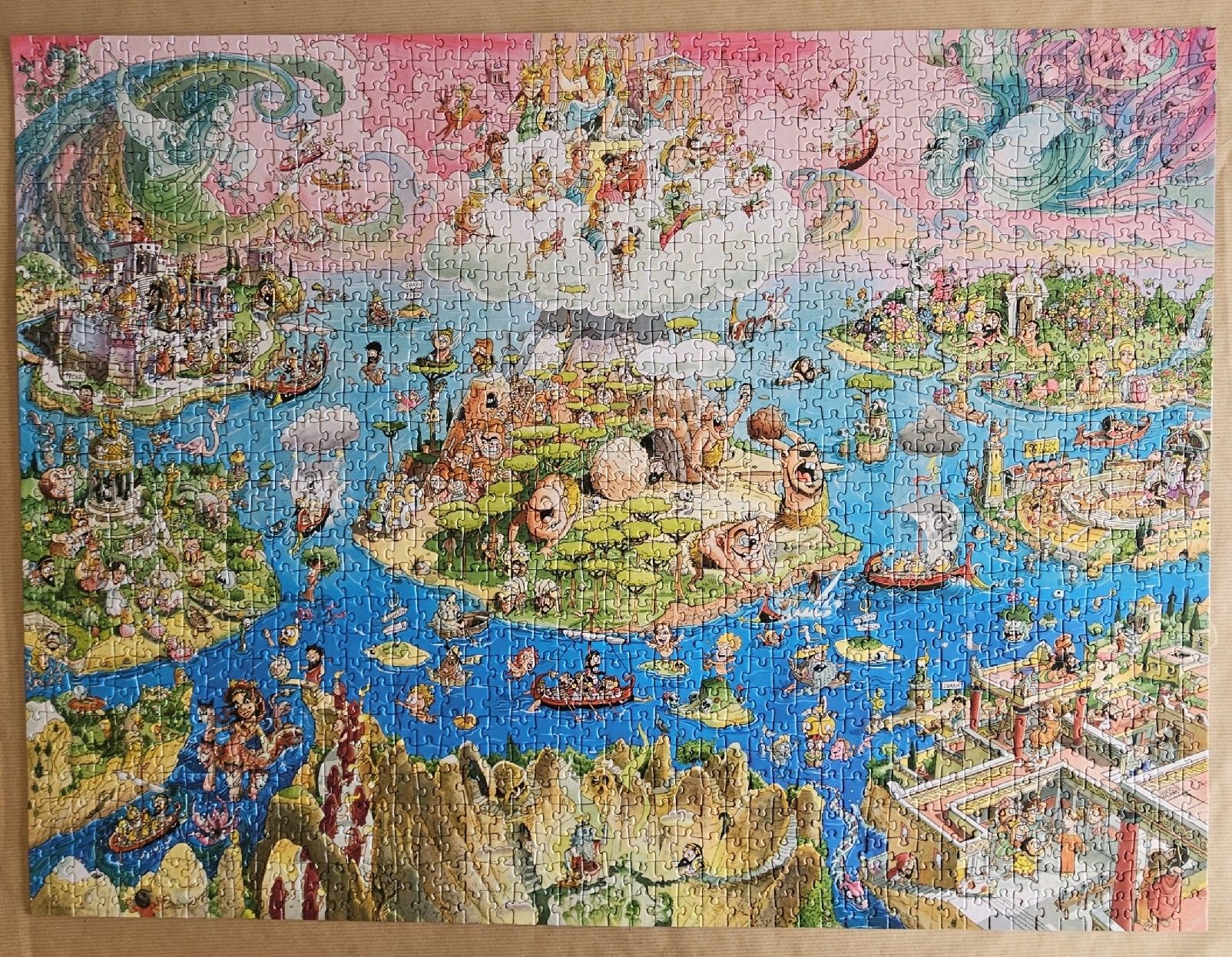 Heye Puzzle: Heye Puzzle Hugo Prades 'Odyssey' – Nuovo (secondo la descrizione) da Teufen AR venduto da patchouli13 2