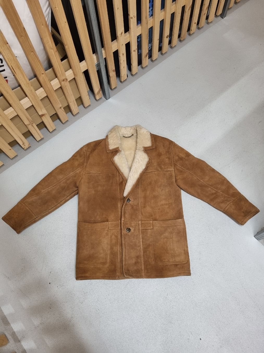 Mäntel: Genuine 100% Sheep Leather Jacket – Gebraucht aus Zürich von dvb_k2cq