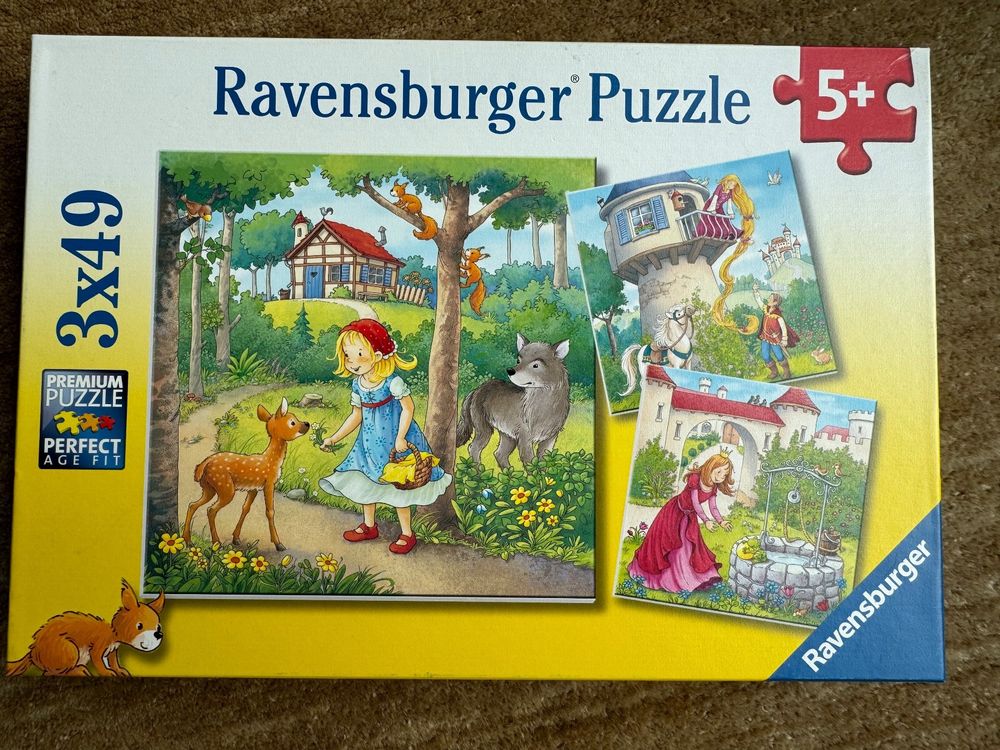 Ravensburger Puzzle 3x49 pc Holidays in the Countryside
