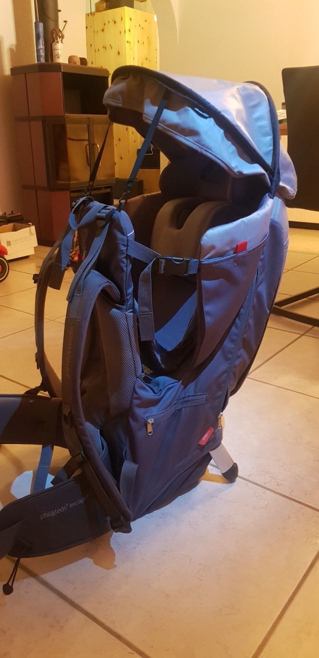 Phil & Teds Marsupi portabebè: Kinder trage rucksack – Usato da Geiss venduto da Giovanoli23 1