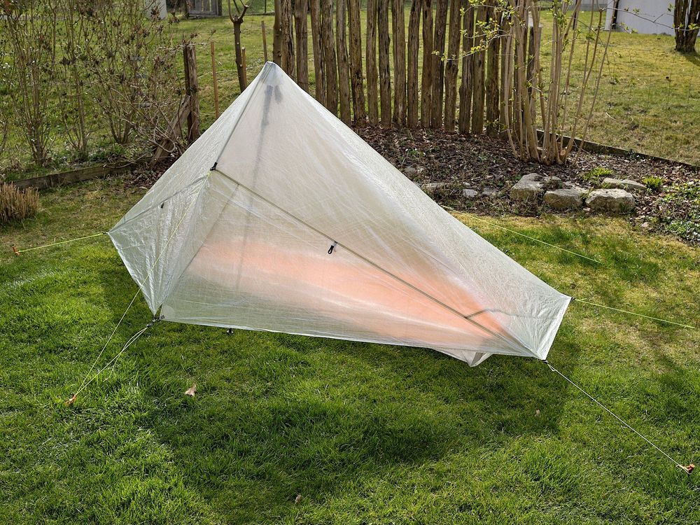 Zpacks Hexamid Pocket Tarp w/ Doors Dcf 風雨も心配なし！Zpacks