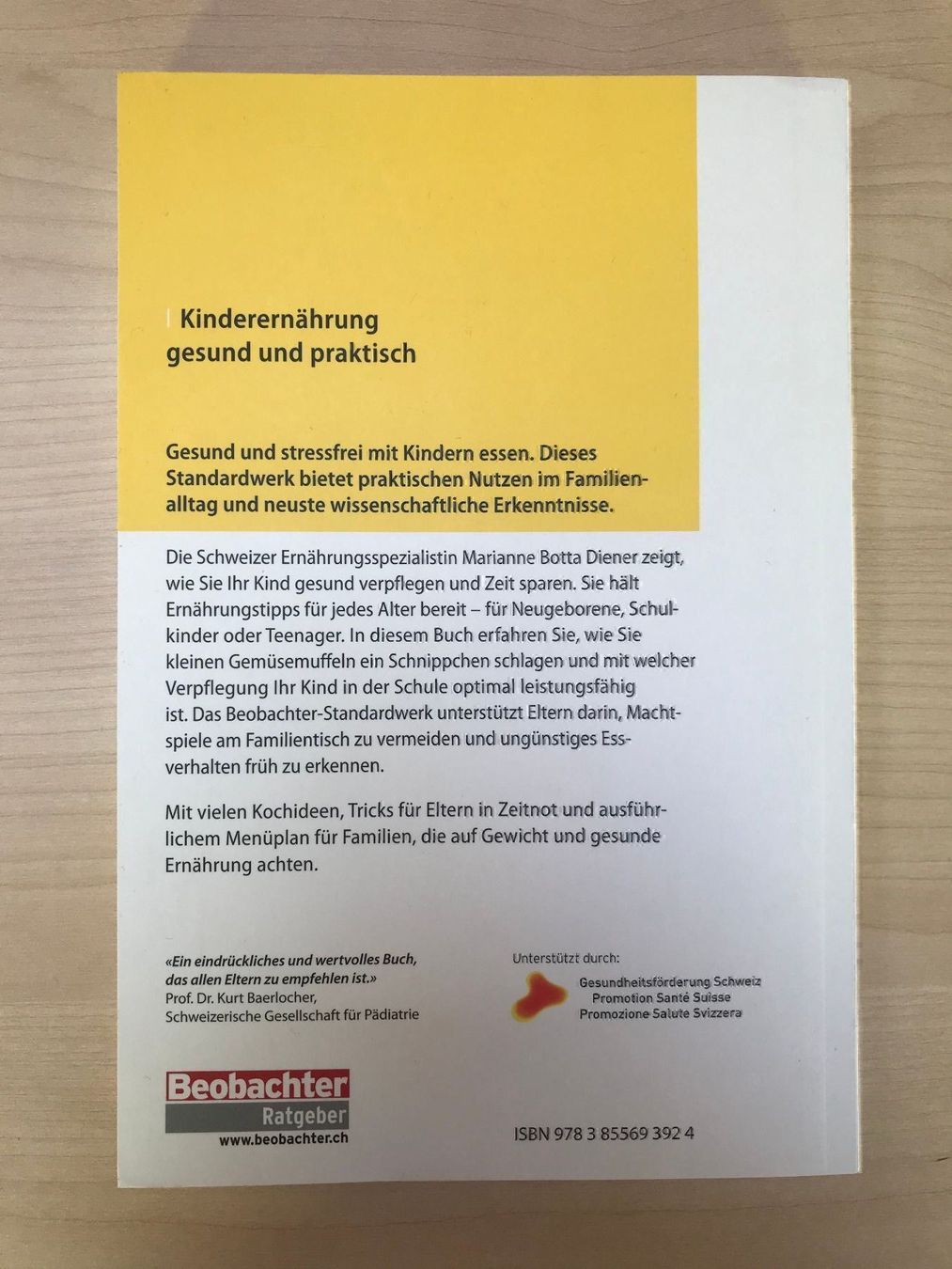Bücher: Kinderernährung gesund und praktisch – Gebraucht aus Amden von Arven-Schmuck 1