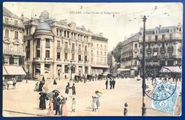 1906  Frankreich - Angers  - Postkarte .Gelaufen