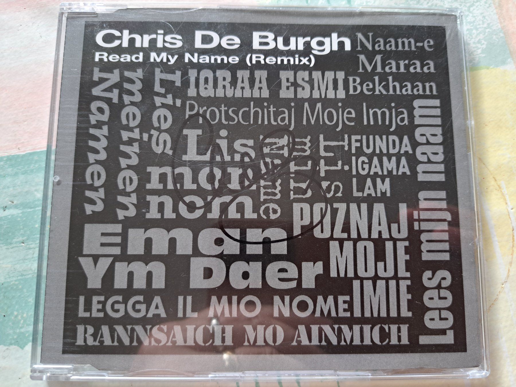 CD: Cd Chris the Burgh - Single  Read my Name Remix – Usato da Pully venduto da bro_n52j