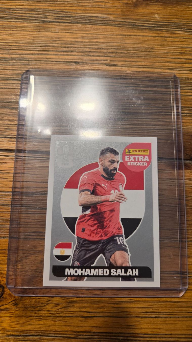 Panini Cartes à collectionner: Panini Salah Extra Sticker Silber PERFEKT ab 1.- – Neuf avec emballage d'origine à Erlinsbach par realcollector