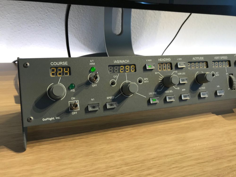 GoFlight MCP Pro Advanced Autopilot FlightSim Cockpit (Gebraucht) in ...