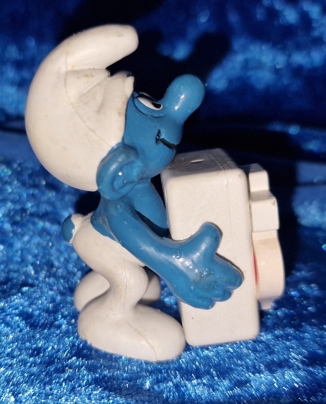 Statuette: Werbeschlumpf – Usato da Hochdorf venduto da flizer2 3