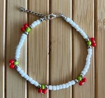 Armband Kirschen Rockabilly - Neu & Handgemacht