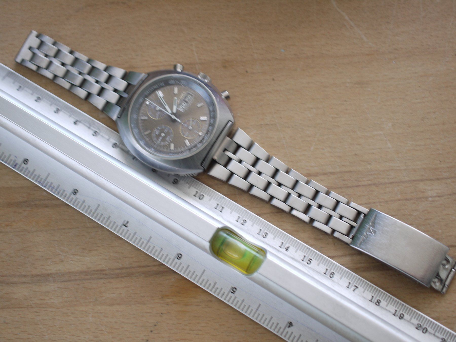 Longines Orologi: Longines Chronograph Automatic Valj. 7750 Zifferblatt Kafe – Usato da Gross venduto da Retro20 5
