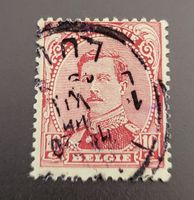 Belgien alte briefmarke