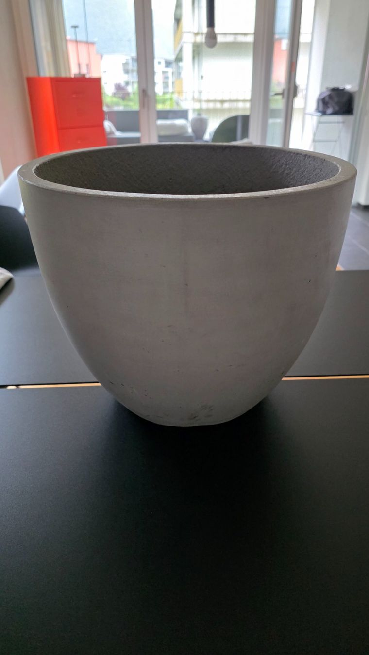 Blumentöpfe: 1Blumentopf,Beton-Grau, – Neu (gemäss Beschreibung) aus Näfels von jayjay1968