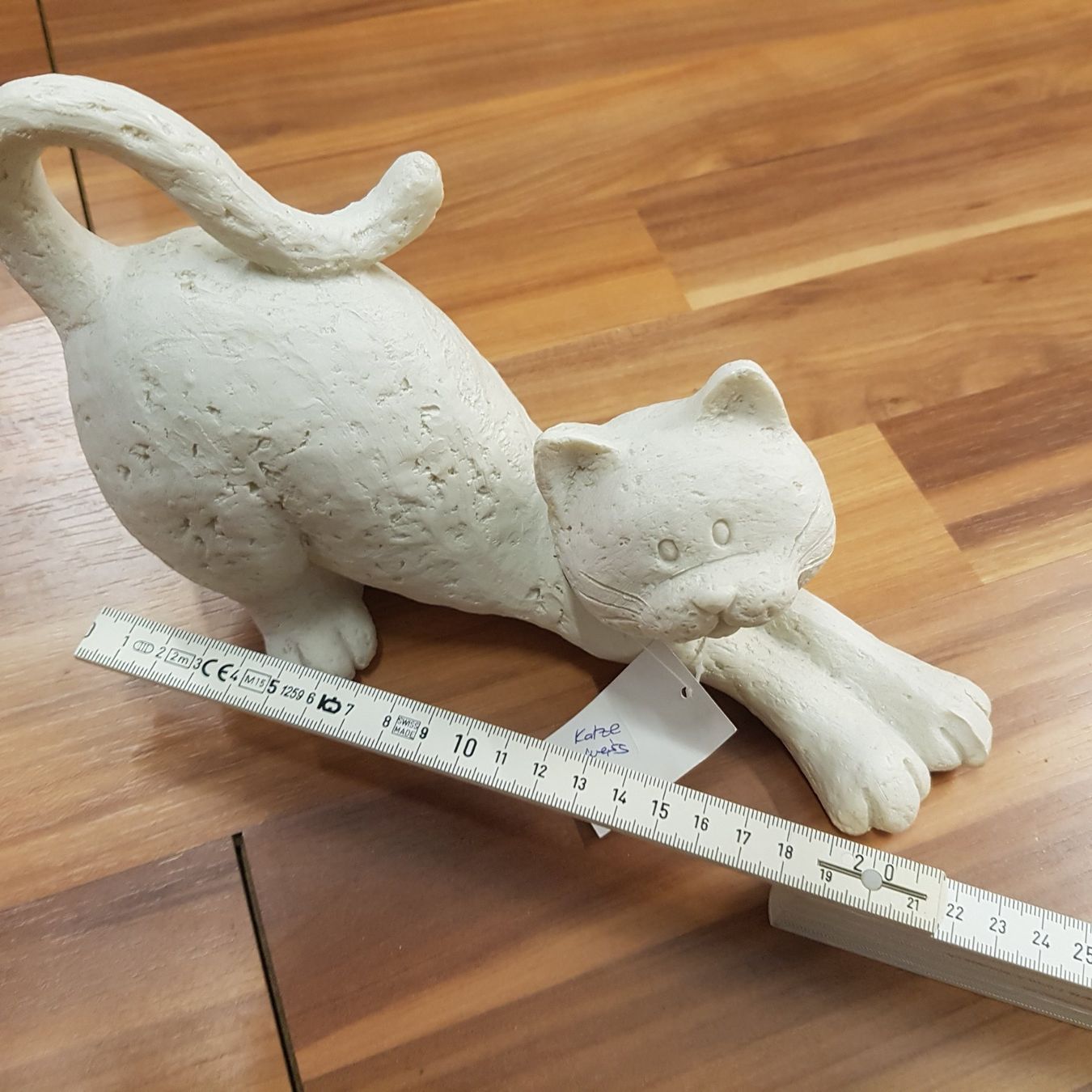 Statuette: Katze bemalbar mit 50% Rabatt k33 und G – Nuovo (secondo la descrizione) da Schwarzenburg venduto da Flamingo07 1