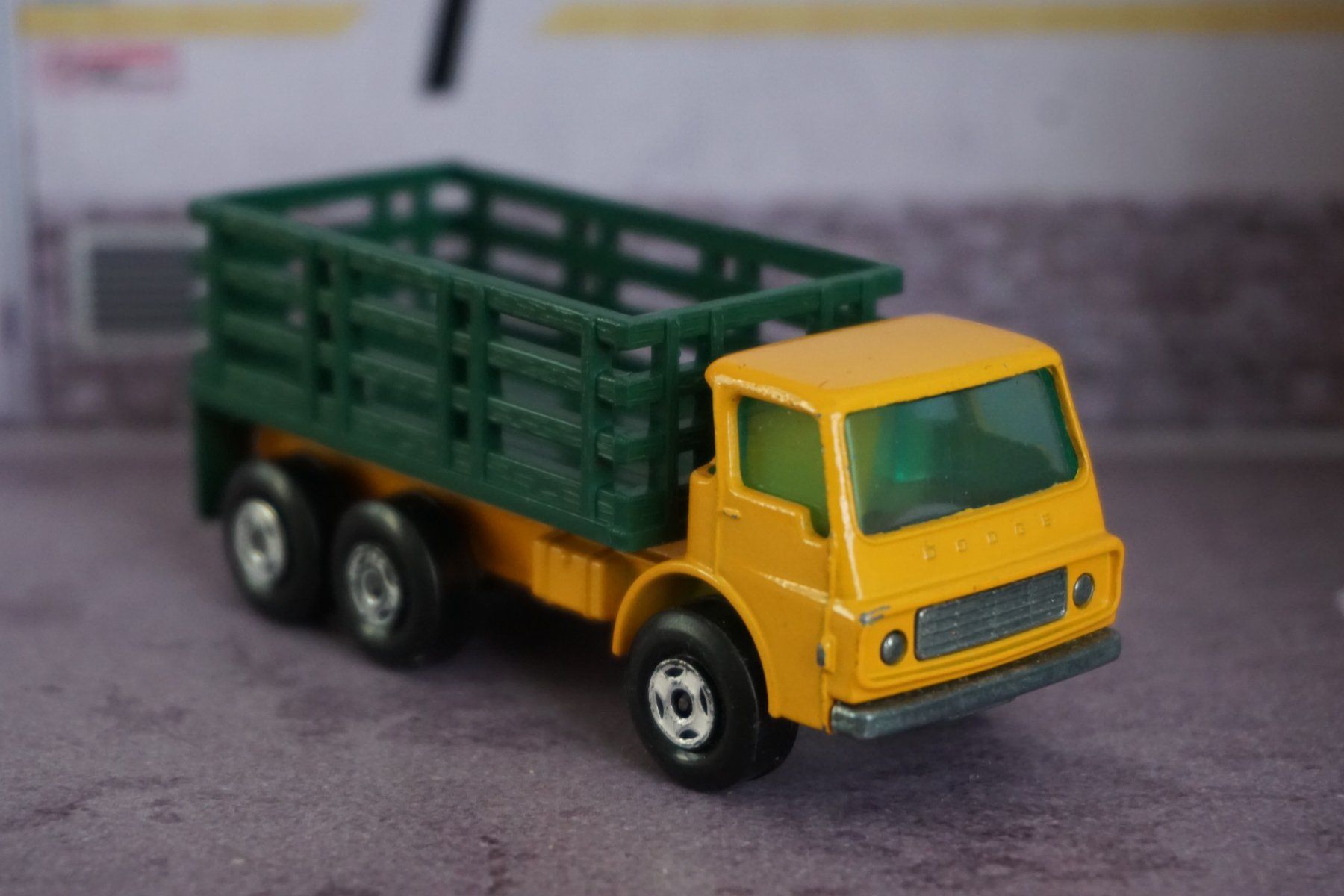 Matchbox Modellini d'auto: Matchbox Dodge LKW ALT TOP !!!!!!!!!! – Usato da Reiden venduto da Doppeldecker69