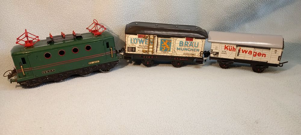Locomotive Hornby Meccano SNCF BB 8051 – Électrique – Occasion En Boîte