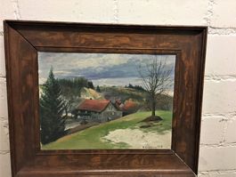 Einfach Fantastiche  Oel Bild Signiert  M.Kuckelkorn 1918