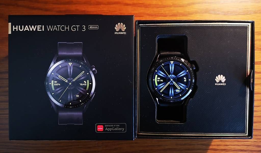 Huawei Smartwatch: Montre Huawei GT3 Smartwatch 46mm – Gebraucht aus Geneve von Vtss00