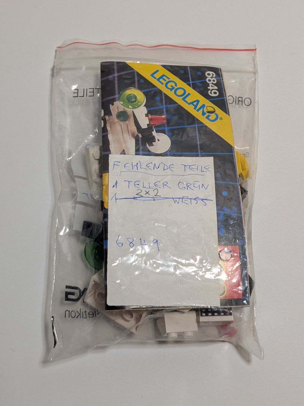 Lego Giocattoli: Lego 6849 Satellite Patroller – Usato da Künten venduto da Dfog 1