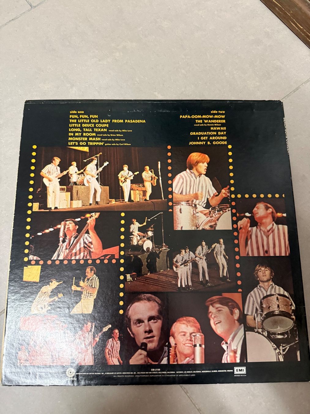 Dischi in vinile: Schallplatte / Beach Boys / Concert – Usato da Freidorf TG venduto da sarotiko 1