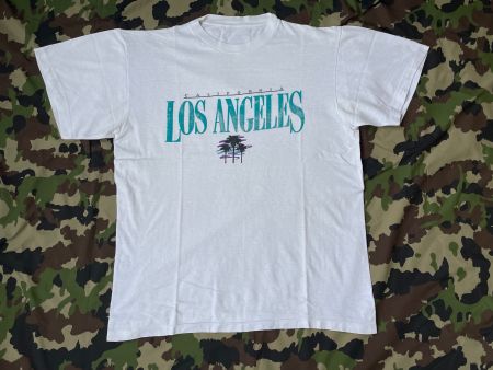 Vintage 90s T-Shirt Los Angeles Single Stitch Sz L