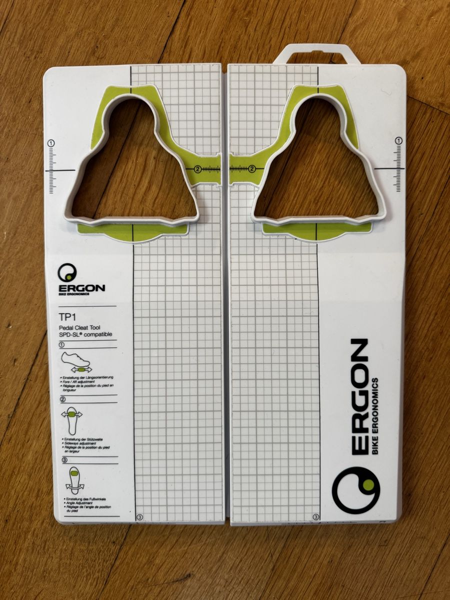 Ergon Ersatzteile: Ergon TP1 Rennrad Cleat Schablone – Neu (gemäss Beschreibung) aus Basel von Cellovelo