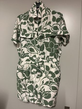 Hosenkleid, Leinen, Gr. M, NEU, NP 79.-