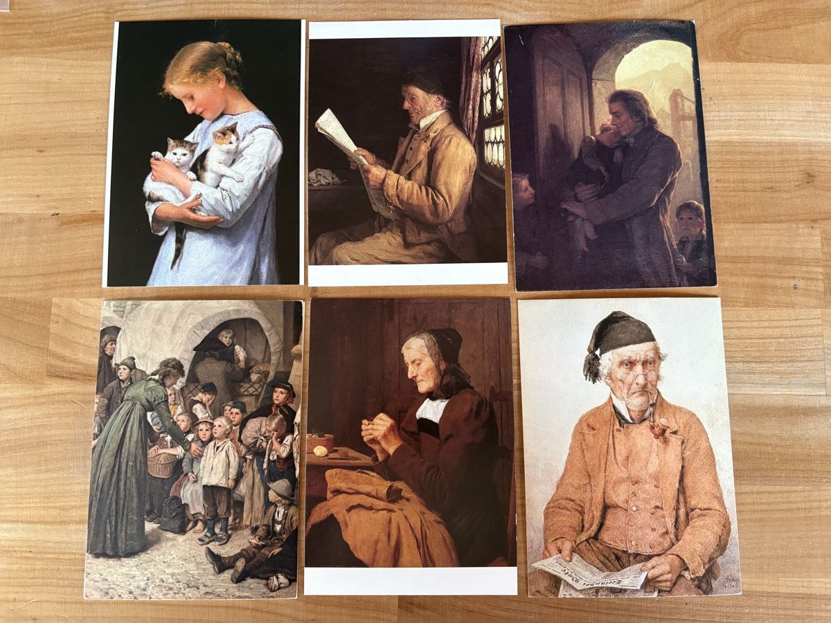 Ansichtskarten: AK Sammlung von Albert Anker – Gebraucht aus Rümlang von Kartenpost1 1